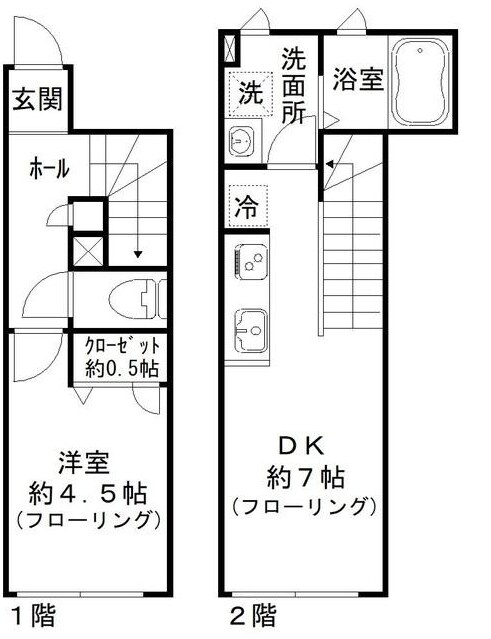 スズキレジデンスの物件間取画像