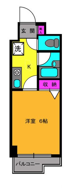 浮間舟渡駅 徒歩5分 2階の物件間取画像