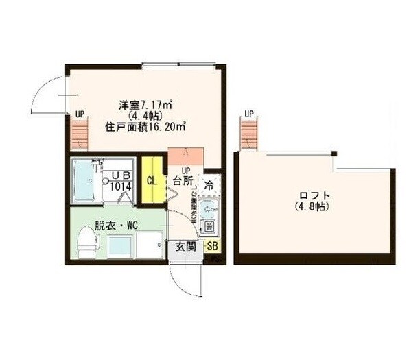 京成高砂駅 徒歩11分 1階の物件間取画像