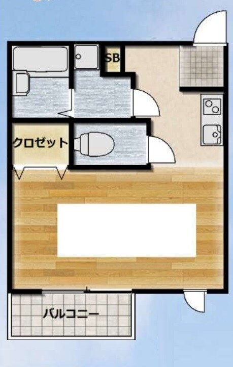 王子神谷駅 徒歩15分 1階の物件間取画像