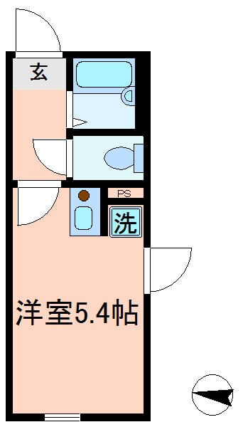 コンフォート北綾瀬の物件間取画像