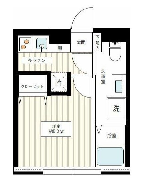 上井草駅 徒歩7分 3階の物件間取画像