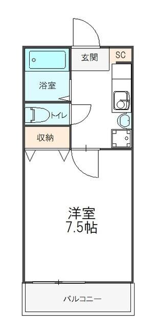 京成船橋駅 徒歩18分 3階の物件間取画像