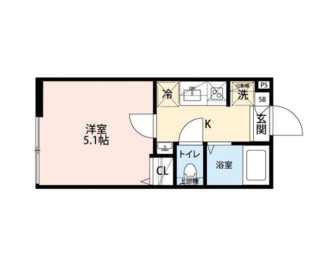 中村橋駅 徒歩8分 1階の物件間取画像