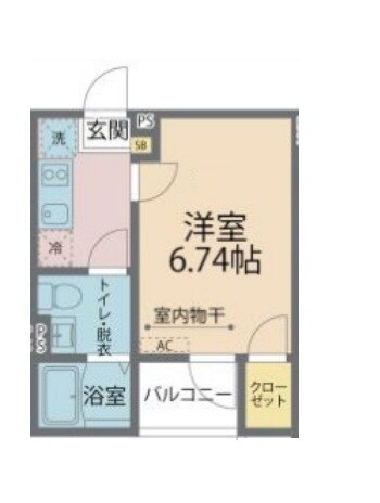 カインドネス蕨Ⅱの物件間取画像