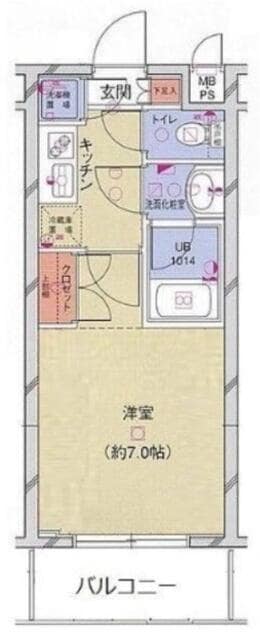 菱和パレス秋葉原駅前の物件間取画像