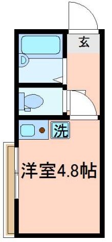 北綾瀬駅 徒歩9分 2階の物件間取画像