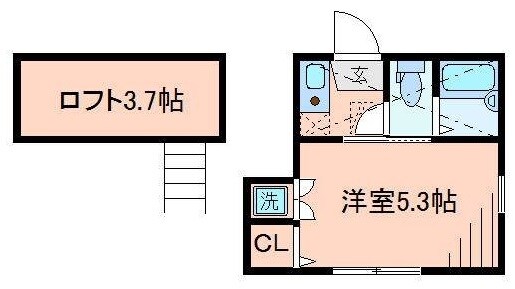 桜上水駅 徒歩8分 1階の物件間取画像