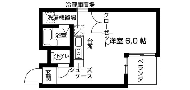 ラウム復堂の物件間取画像