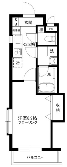大宮駅 徒歩20分 2階の物件間取画像