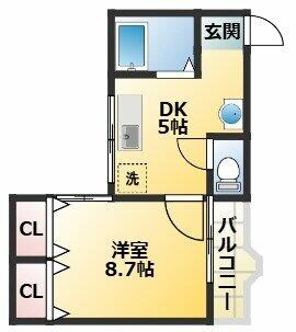 ソレイユときわＶの物件間取画像