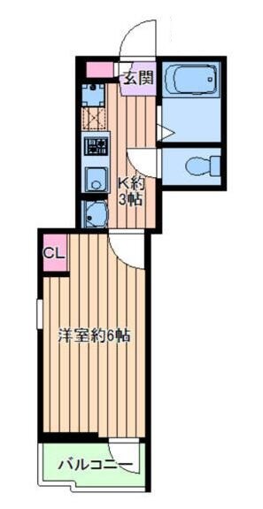 Ｃｈａｒｌｏｔｔｅ　Ｔｅａの物件間取画像