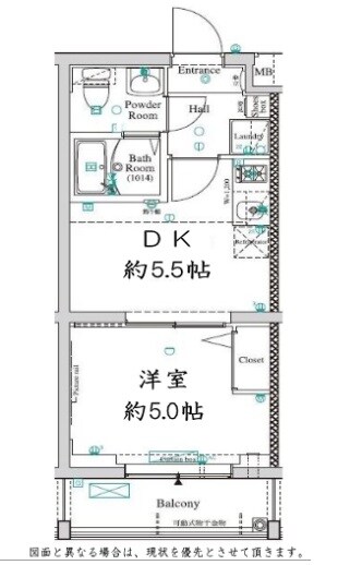 蓮根駅 徒歩7分 2階の物件間取画像