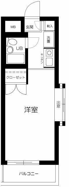 野方駅 徒歩6分 3階の物件間取画像