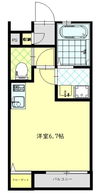 篠崎駅 徒歩8分 1階の物件間取画像