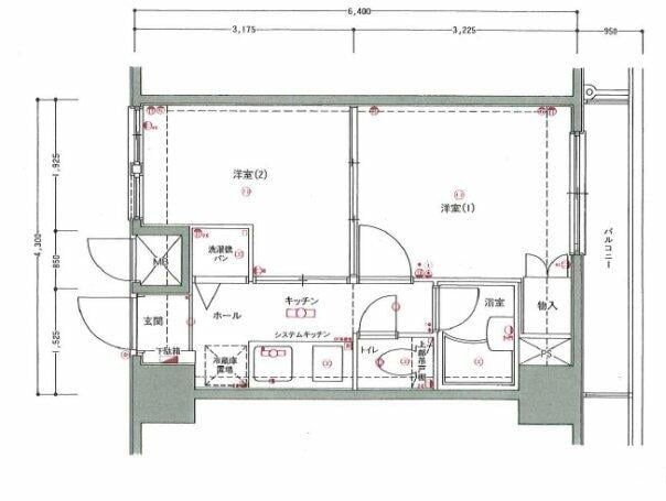 菱和パレス駒込の物件間取画像