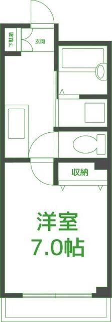 東十条駅 徒歩9分 2階の物件間取画像