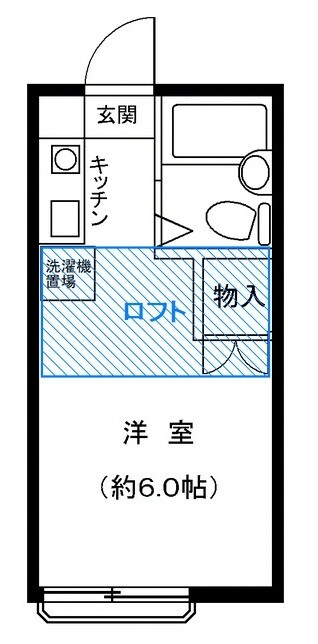 ウィンドひばりが丘の物件間取画像