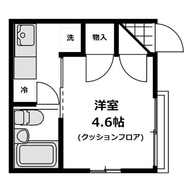 ハイツ清秀閣の物件間取画像