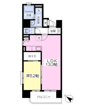 パルデンス・エコノVIIの物件間取画像