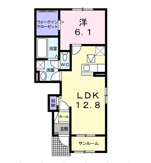 アルコン　シエロの物件間取画像