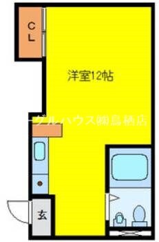 物件間取画像