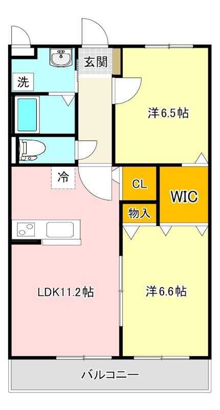 ドマーニの物件間取画像