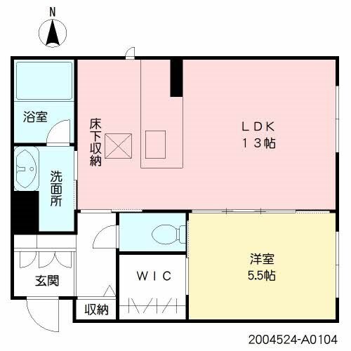 シャーメゾンステージ鳥栖の物件間取画像