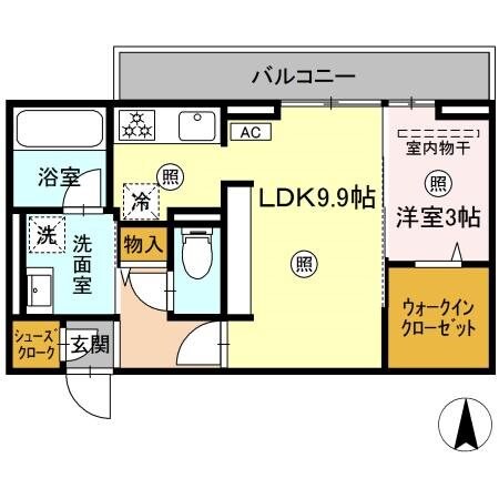 D-ソール・グランの物件間取画像