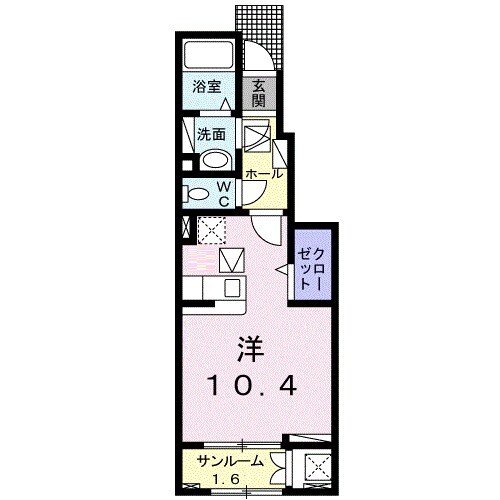 アリエッタの物件間取画像