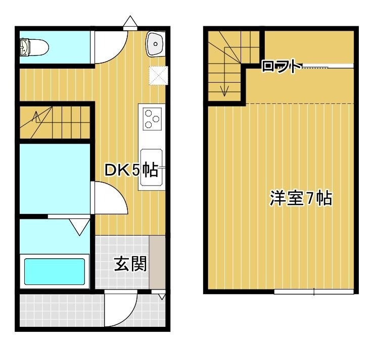 ジラソーレMの物件間取画像