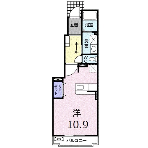 フェアリーヒルズ弐番館の物件間取画像
