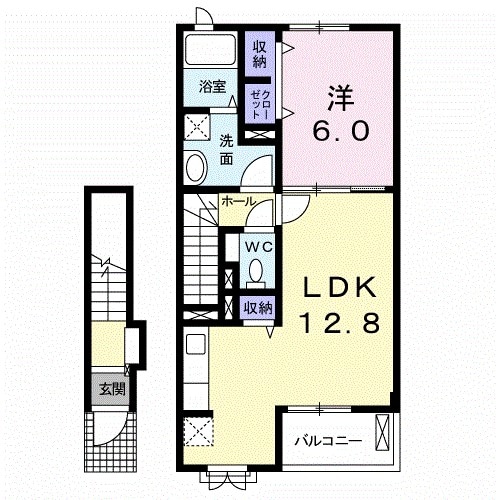 Ｂｅｎｅの物件間取画像