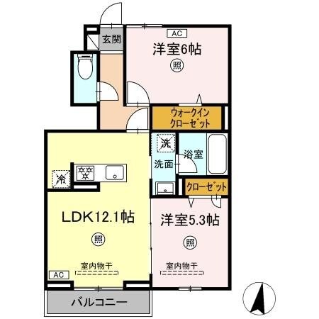 グラン・ルーチェの物件間取画像