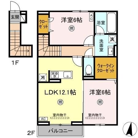 グラン・ルーチェの物件間取画像