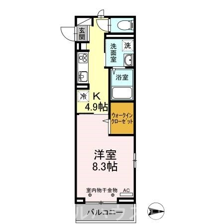 D-メゾン　A棟の物件間取画像