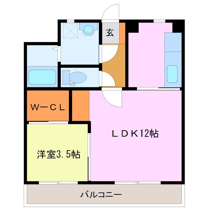 ロイヤルパレスの物件間取画像