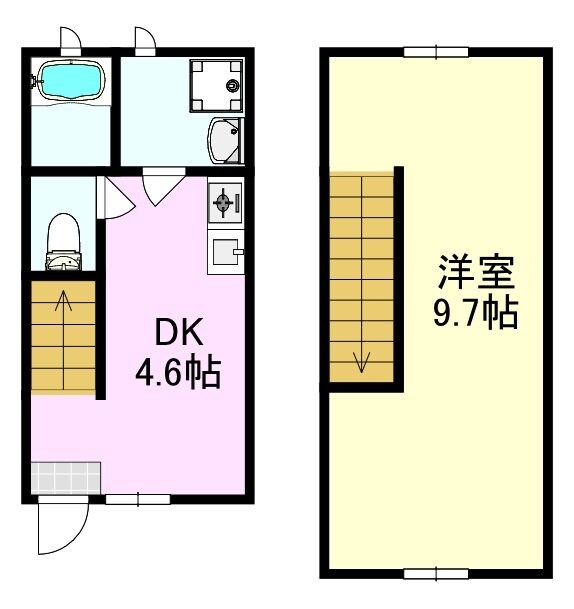 ikka田代新町の物件間取画像