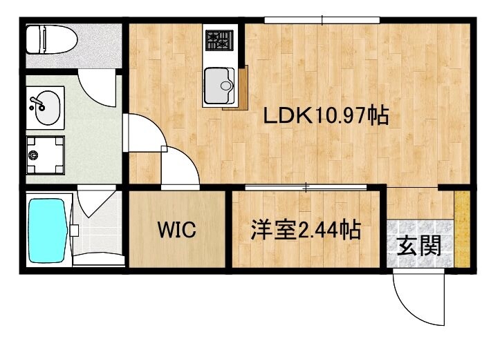 KALOT LEAFの物件間取画像