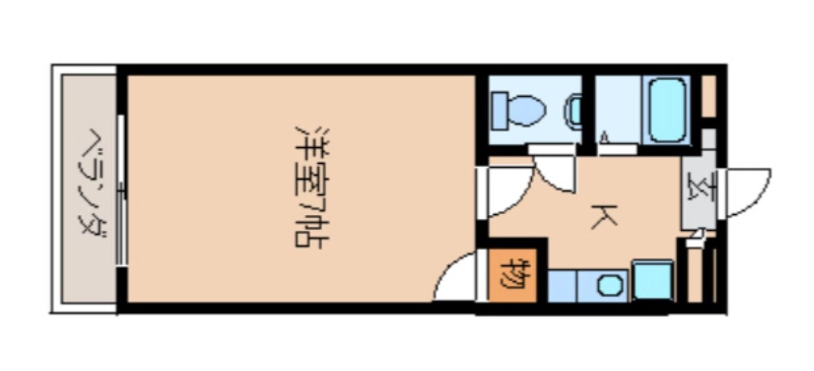 組坂ビルNO.5の物件間取画像