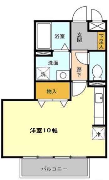 エトワールA棟の物件間取画像