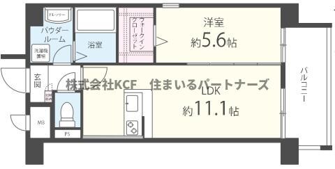 ラフレシーサ医大通りの物件間取画像