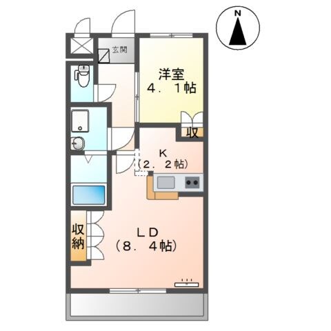 ルーラル石原の物件間取画像