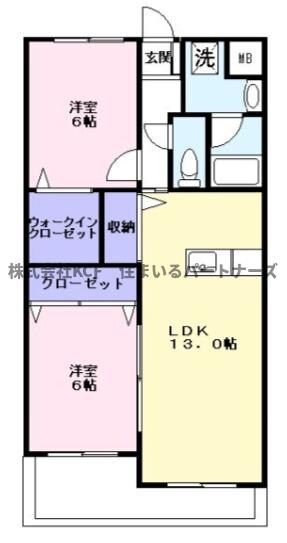 グレースメゾンの物件間取画像