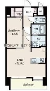 S-RESIDENCE久留米六ツ門Ⅰの物件間取画像