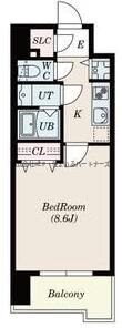 S-RESIDENCE久留米六ツ門abreastⅡの物件間取画像