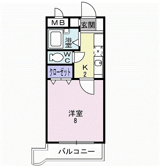 マーベラスの物件間取画像