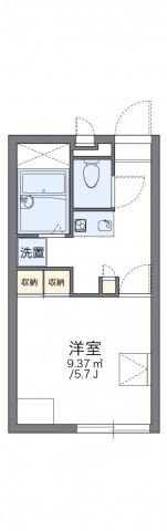 レオパレス東櫛原の物件間取画像