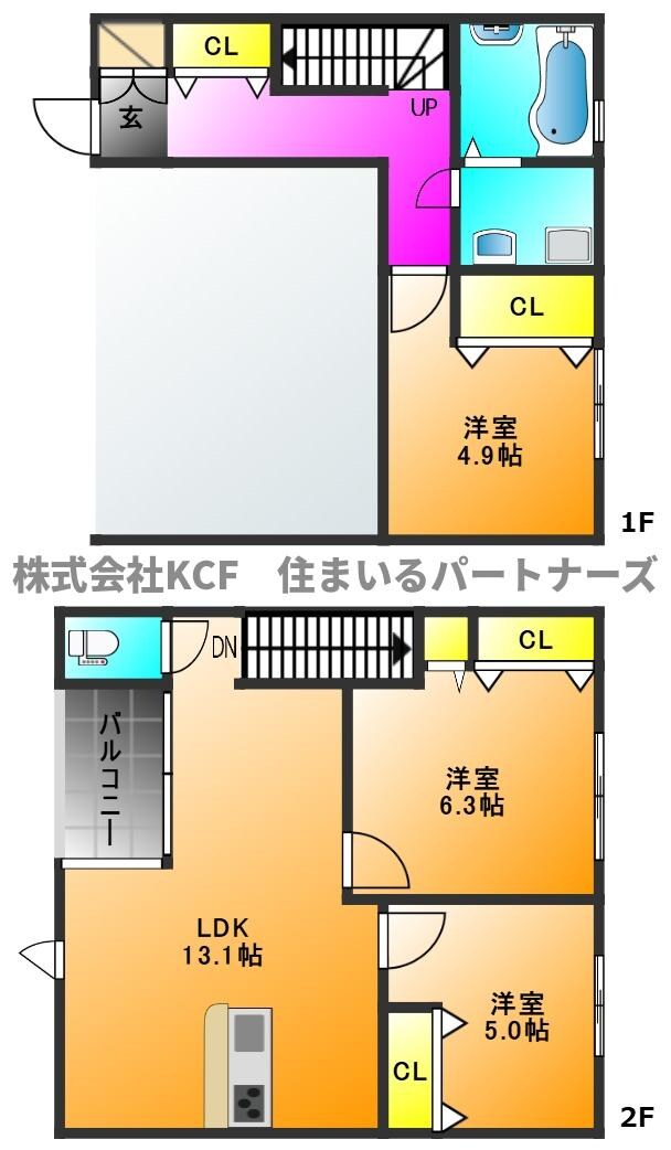 T-Regno La Luce Ⅲの物件間取画像