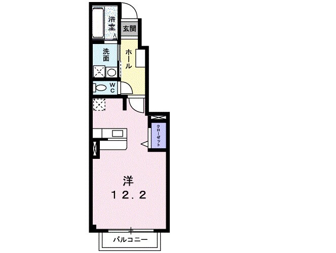 ボンヌ・シャンス二番館の物件間取画像